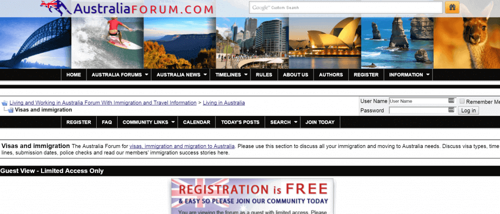 Australia forum