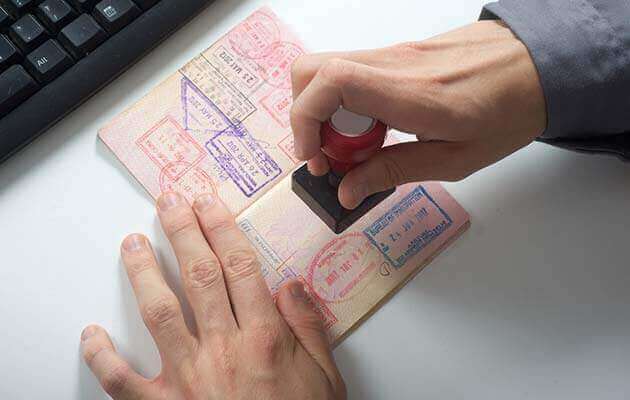 partner visa granted stamp